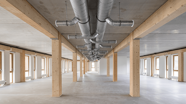 Plateau de bureaux dans un tiers-lieu écoresponsable parisien, le WIKIVILLAGE © Nicolas Grosmond Photographe