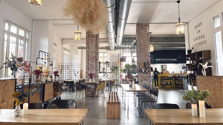 Restaurant responsable Docteur Pierre de United Kitchens dans le tiers-lieu LE CHÂTEAU de Nanterre